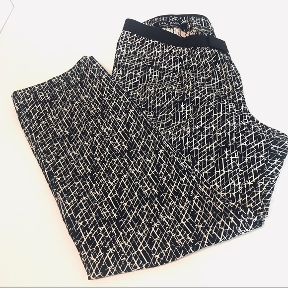 Lida Baday Ankle Pants Size 32 Career Designer Retired Collection - Picture 2 of 7